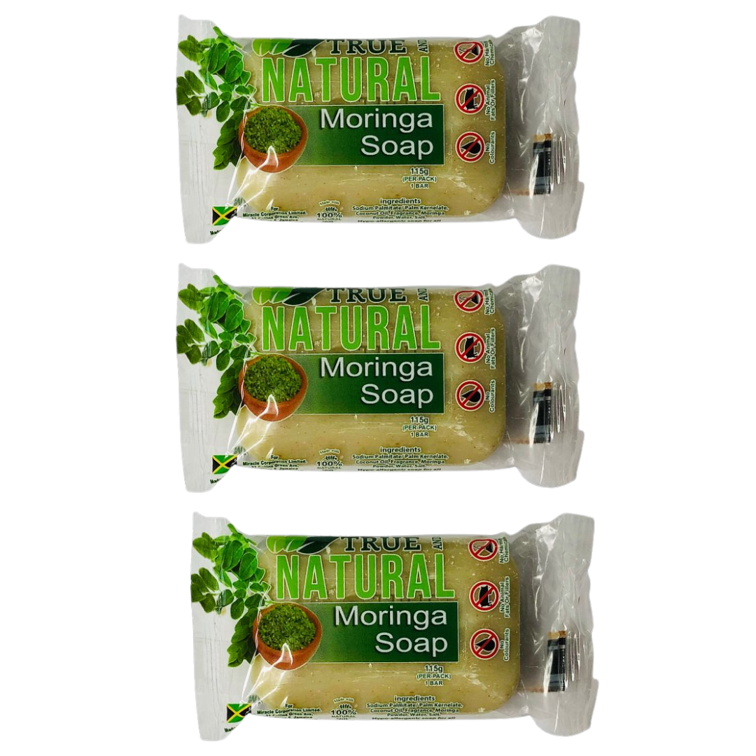 True And Natural Soap Moringa Soap Oz Pack Of Iriemart