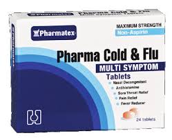 Pharma cold and Flu Tablets